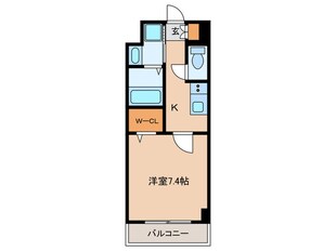 プレイズシード名古屋亀島の物件間取画像